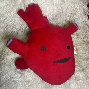 Anatomically correct Red Human Heart Plush Toy NYC Museum of Natural History